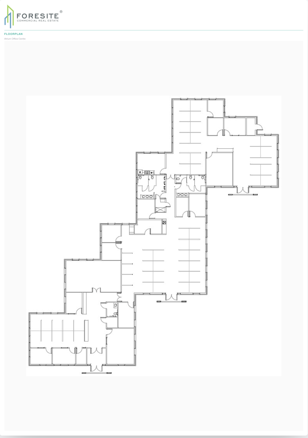 Tour book floor plan page
